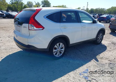 2013 Honda Cr-V Ex z USA, uszkodzony, nr VIN 5J6RM4H56DL053769